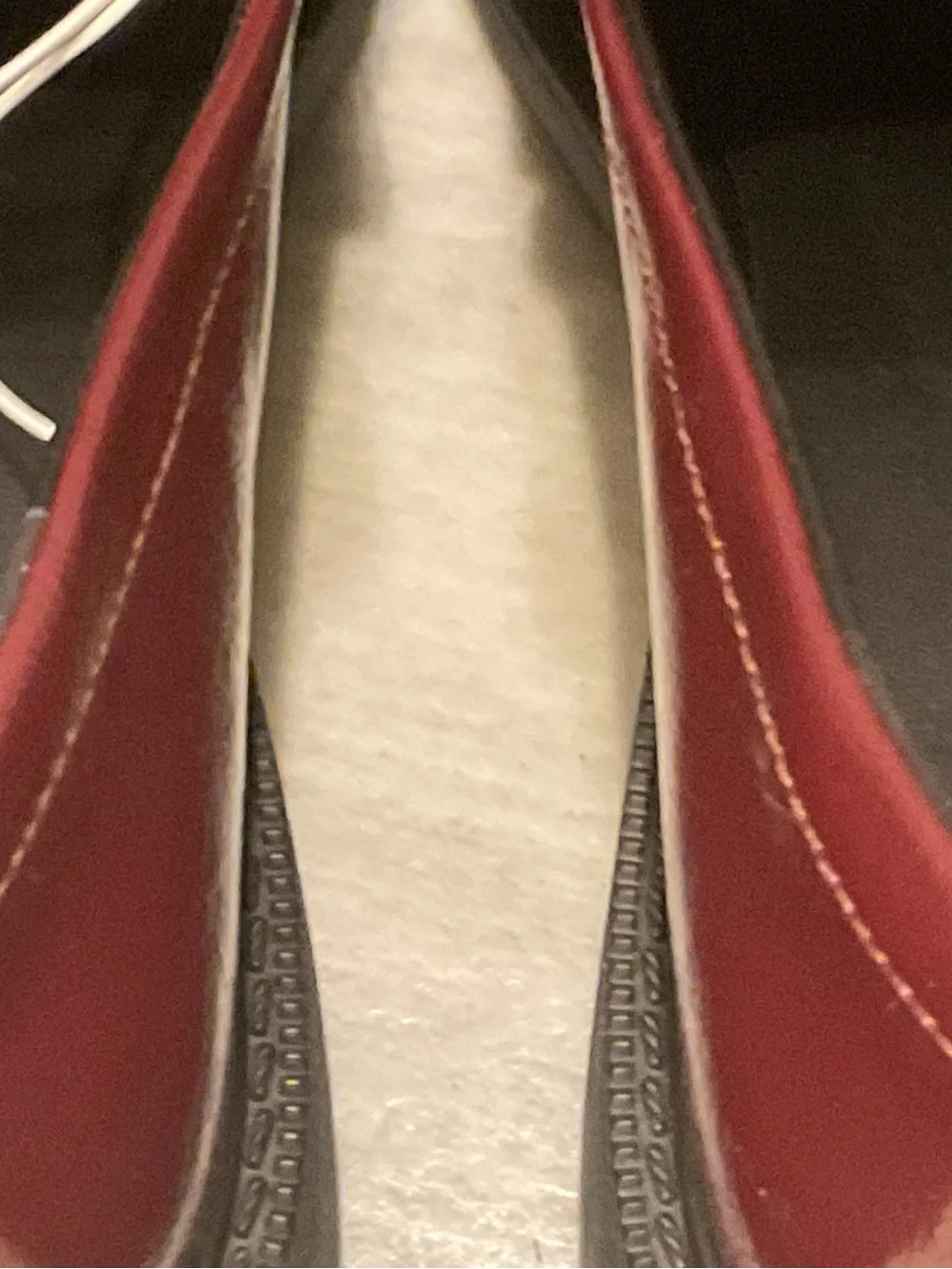 Coach Burgundy Patent Leather Loafers - Picture 9 of 10